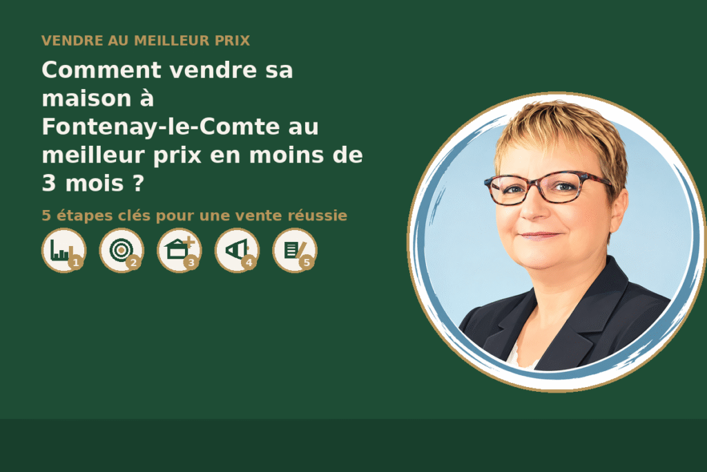 Valérie Boutevin, conseillère immobilière à Fontenay-le-Comte
