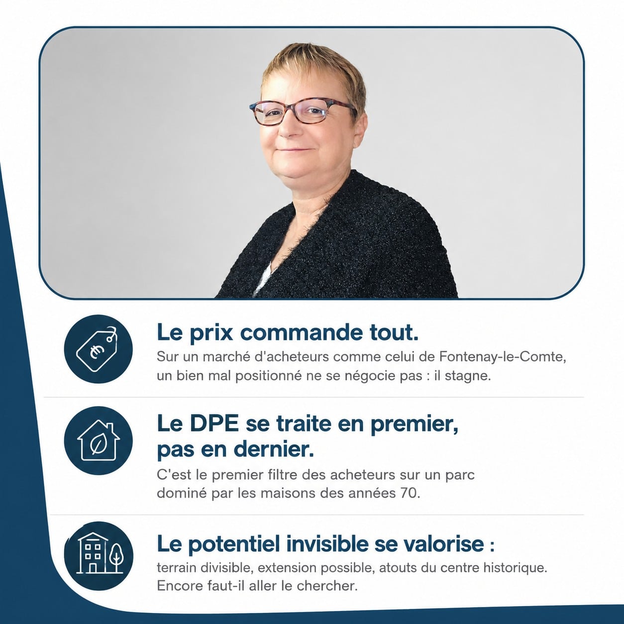 Infographie : les étapes clés pour vendre sa maison à Fontenay-le-Comte